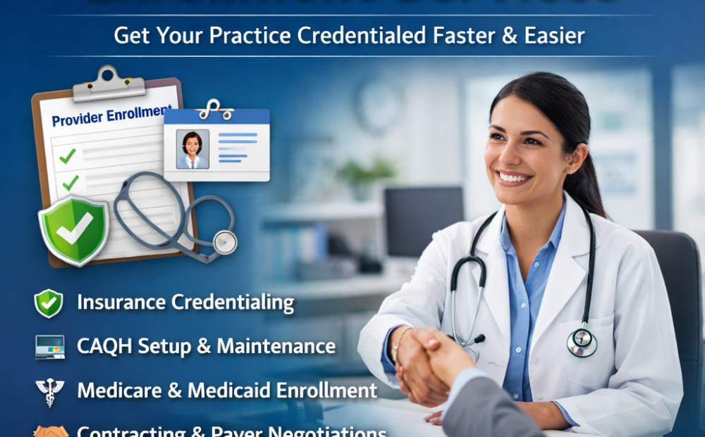 provider enrollment and credentialing service